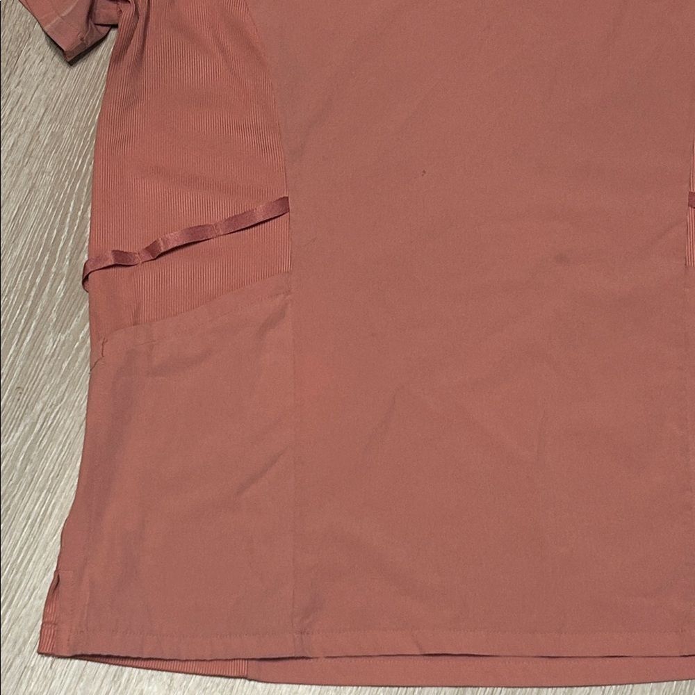 Hanes Women's Comfort Fit V-Neck Scrub Top Sz Large - Picture 5 of 7